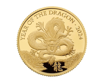 Lunar Year of the Dragon - The Royal Mint 1/4oz Proof